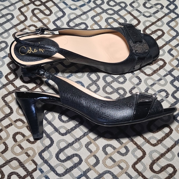 Cole Haan womens slingback heels size 8.5B - Picture 2 of 7